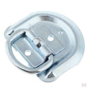 2pcs Trailers D-Ring Rope Tie Down Anchor w/ Recessed Pan for Truck Flatbed