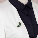 Fashion Insect Rhinestone Brooch Badge Jacket Jewelry Bag Accessories (B) A