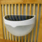 2018Waterproof 6 LED Solar Power Light Sensor Wall Light Outdoor Garden Fen