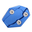 New Blue Foot Kickstand Enlarger Pad Plate For Yamaha TMAX XP 530 Scooter