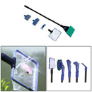 Fish Tank Aquarium Cleaning Kit Glass Brush Fishnet Magnetic Cleaner Tools 5 in1