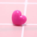 12pcs/box multi-color heart push pins notice board map drawing office thumb  Z
