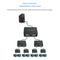 Acasis HD32 HDMI Splitter USB C Powered 1 In 2 Out 4K HDMI Splitter for TV