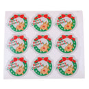 90pcs Merry Christmas Sealing Stickers DIY Gifts Labels Candy Packaging Tags  JR