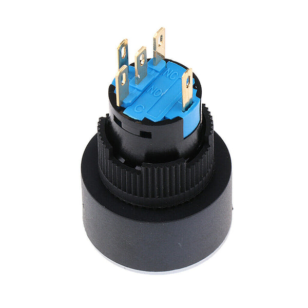 IP67 Vandal Proof Push Button Switch With LED Illumination 22mm Panel Dash