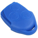 3 button cover shell key remote control body & keys for ford transit blue