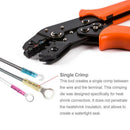 Crimping Pliers, Crimping Tool for Heat Shrink Connectors, Ratcheting Wire