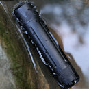 Aluminum Alloy Black Waterproof Bottle Camping Survival Seal Bottle Edc OutdZ1A2
