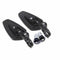 Black Motorcycle Round 7/8" Bar End Rearview Side Mirrors For Universal Motor