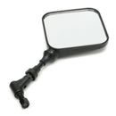 2Pcs Motorcycle Rear View Mirror Black For Suzuki Dr 200 250 Dr350 Drz 400  R8U7