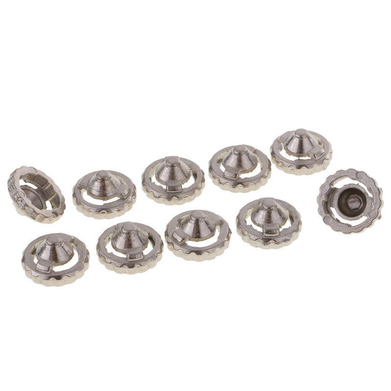 10Pcs Spinning Top Metal Fusion Masters Performance Tips Parts Fight Replacement