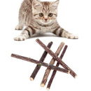 5Pcs Pure Natural Catnip Pet Cat Molar Toothpaste Stick Cat Cleaning Teeth Toys