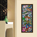 5D DIY Full Drill Diamond Painting Cartoon World Cross Stitch Embroidery