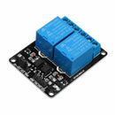 2-way 5V/12V Relay Module with Optical Coupler Isolation 50.5*38.5*18.5mm dfs