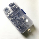 580Pcs Stainless Steel Flat Washers For M2 M2.5 M3 M4 M5 M6 M8 M10 M12 Screws