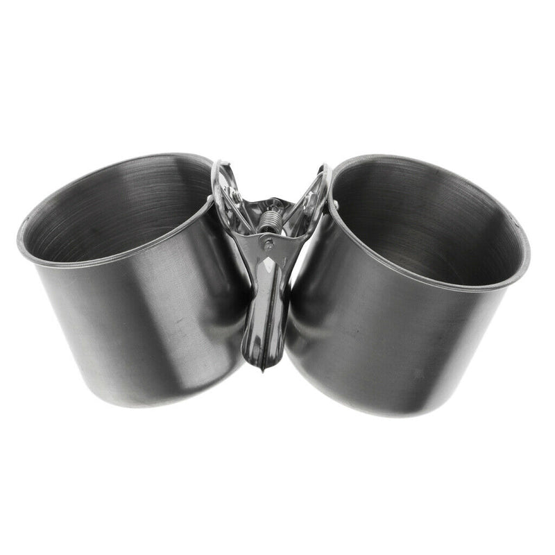 Stainless Steel Wood Parrot Activity Perch Stand