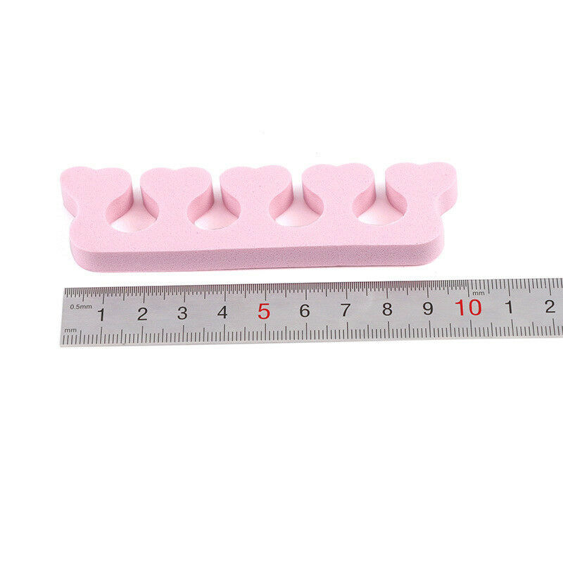 20 X Nail Art Salon Sponge Foam Finger Toe Separator Pedicure Manicure Tool