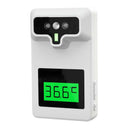 Infrared Thermometer Wall-Mounted Non Contact Dual Color LCD Screen Fever Alarm