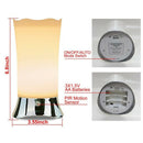 Table Lamps/Indoor Motion Sensor LED Night Light, Portable Retro Battery Po