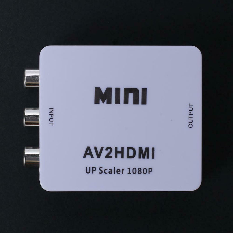 Mini RCA AV to HDMI Converter Adapter Composite AV2HDMI Converter
