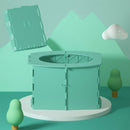 Foldable Toilet Portable Mobile Pedestal Pan Car PP Toilet Outdoor Supplies
