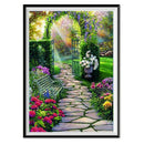 Diamond Embroidery Garden Scenery 5D DIY Diamond Painting Diamond Painting  W6Z4