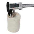 Drilling And Polishing Wheel 8 Pieces Of White Polishing Mop Wheel Cone / T