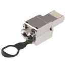 8P8C RJ45 Connector Compatible with Cat6/Cat6A/Cat7/Cat8 Termination PlugFT