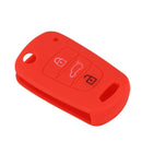 3 Button Silicone Flip Remote Key Case Cover Fob Car For AUDI A3 A4 A6 TT
