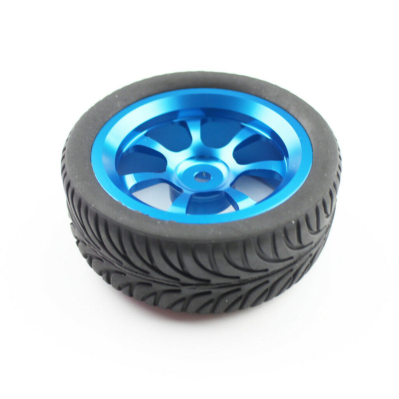 RC Rubber Wheel Rim Tyre for WLTOYS 144001 124018 124019 RC Car Parts