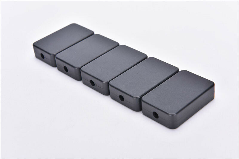 5X Electric Plastic Black Waterproof Case Project Junction Box 48*26*15mm3c