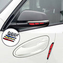 4 * Red Car Door Edge Guard Strip Scratch Protector Anti-collision Trim Stickers