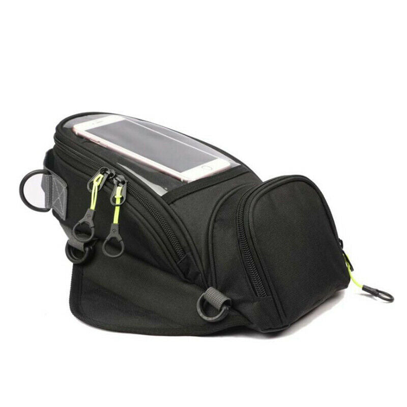 The New Waterproof Black Oil Fuel Tank Bag Motorbike Saddle Bag Motorbike BSEAU