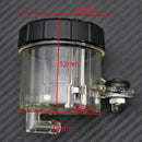 Blue Universal Aluminum Clutch Fuel Gas Oil Cylinder Tank Cup Bottle Scooter