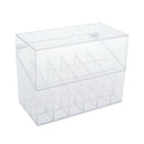 Clear 18 Acrylic Make-up Brush Storage Organiser Case Display Lipstick Holder