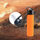 Outdoor Collapsible Travel Silicone Telescopic Kettle Sports Water Bottle H