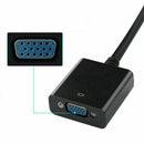 Display Port DP Male to VGA Female Video Converter Adapter Cable For PC Laptop