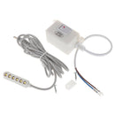 White 6-LEDs LED Sewing Machine Lamps Industrial Sewing Light Table Light