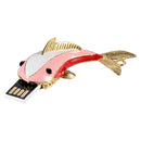 High Speed U Disk Pink Dolphin-Shape USB 2.0 Flash Drive Memory Disk 32GB