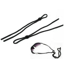 2 Pcs Black Neck Cord Lanyard Glasses Strap Holder Sunglasses Band for Sport
