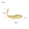 Saxophone Thumb Rest, Sax Metal Thumb Rest Hook Support Sax Instruments