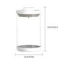 Glass Sealed Jar Kitchen Storage Bottles with Cover Vacuum Caps Sugar Candy