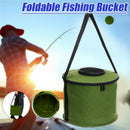 Lightweight Compact Collapsible Water Bucket Fishing Camping Portable Bag BFJ