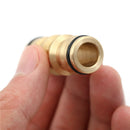 Brass Quick Hose Pipe Joint Connector Male to Male 1/2" Garden Pipe Extensio ME