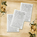 Letters Scrapbook Diy Photo Albums Cards Transparent Chapter Stamp Seal Sil T4P2