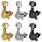 6R Chrome Locked String Tuning Pegs Key Tuners Machine Heads for Acoustic E
