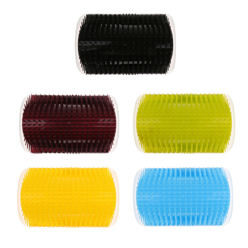 2 Pieces Pet Cat Kitten Self Wall Corner Groomer Brush Grooming Massage Comb