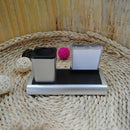 Desk Pen Holder Pencil Container With Calendar Timer Pen Holder Container L