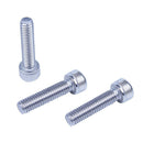 M6x25mm 304 Stainless Steel Hex Key Bolt Socket Head Cap Screws 10pcs E5Q7