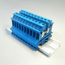 10Pcs Blue UK-2.5B Terminals Universal Class Connector Screw Terminal BX